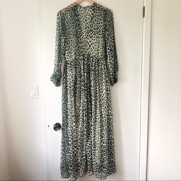 Giada Forte Silk Leopard Print Dress - Picture 11 of 15